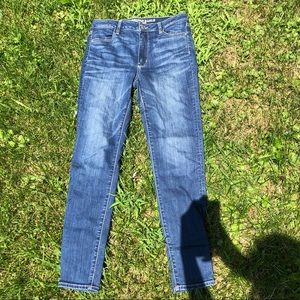 Dark blue skinny jeans